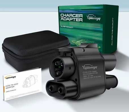 Перехідник DC CCS2-CCS1-Tesla GUWIEYG для амеріканських електромобілів