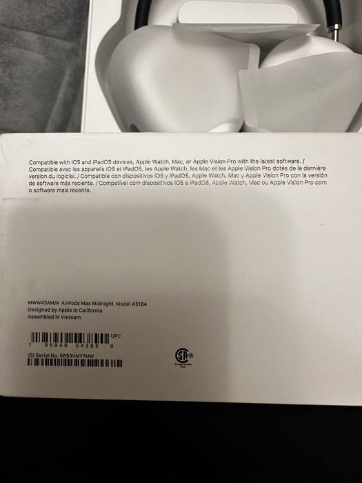 Airpods max (2 покоління,usb-c) midnight