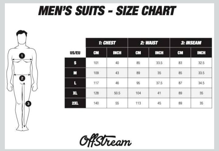 Garnitur OFFSTREAM biały- XXL