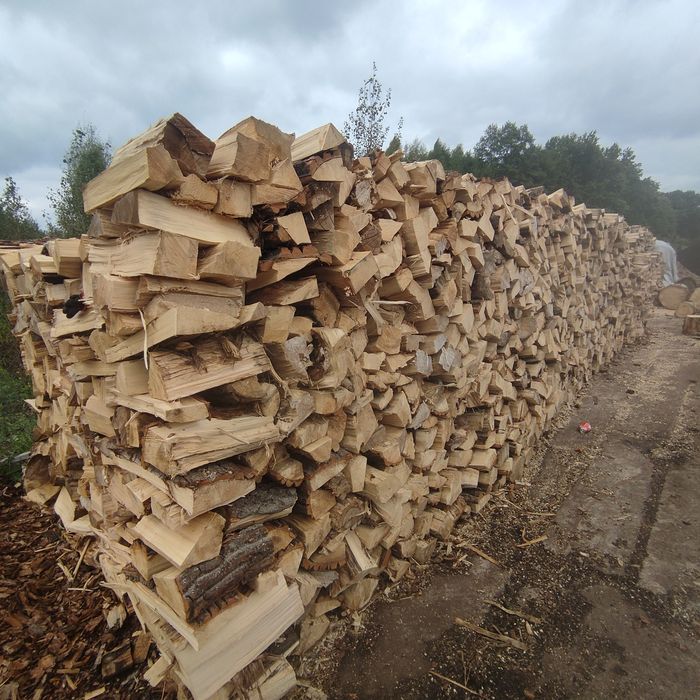 Drewno kominkowe suche, opałowe, mix  gat. Liściastych, dostawa gratis