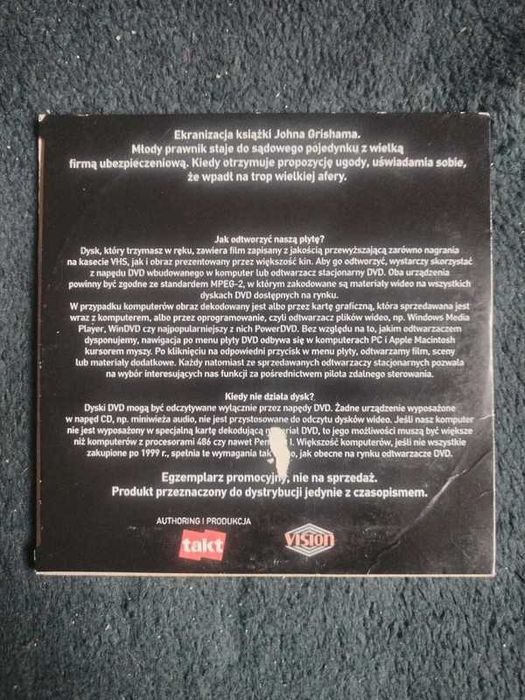 Zaklinacz deszczu (DVD)