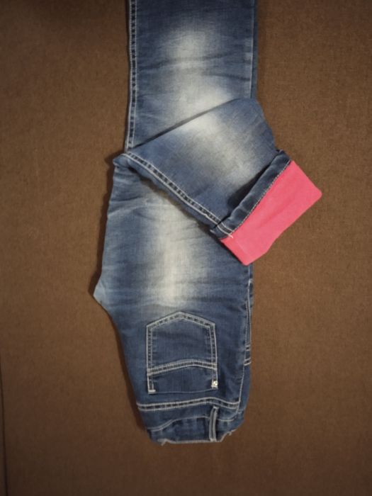 Джинси теплі для дівчинки