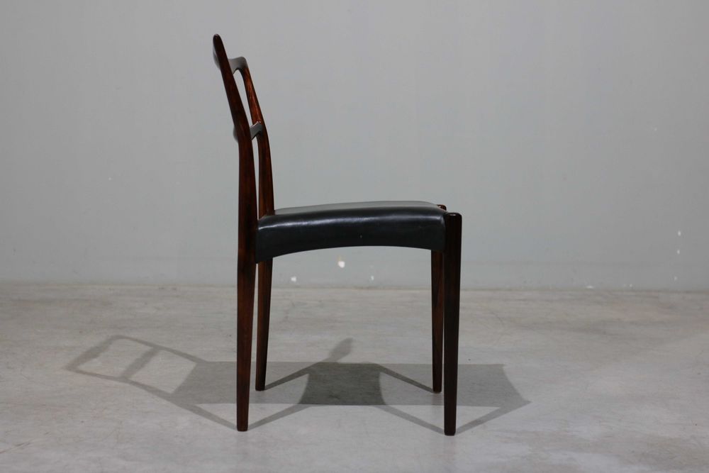 Conjunto de 6 cadeiras H.W.Klein em pau santo | Design Nórdico