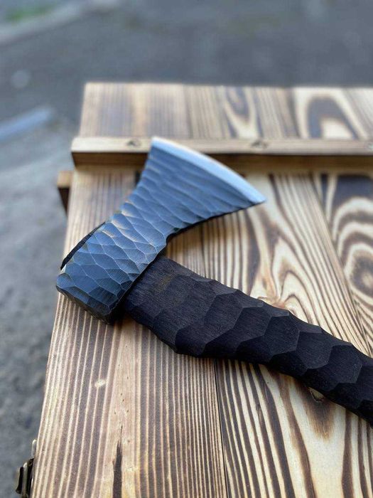 Ексклюзивна сокира ручної роботи Камінь TR7 Топор ручной работы