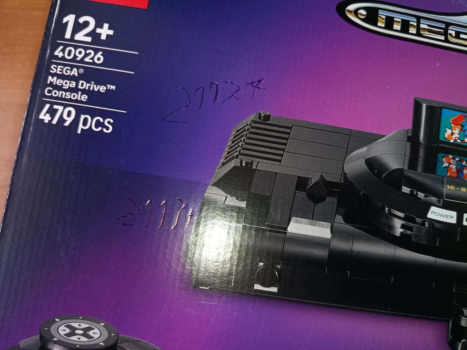 Lego 40926 Konsola SEGA Mega Drive pusty karton pudełko