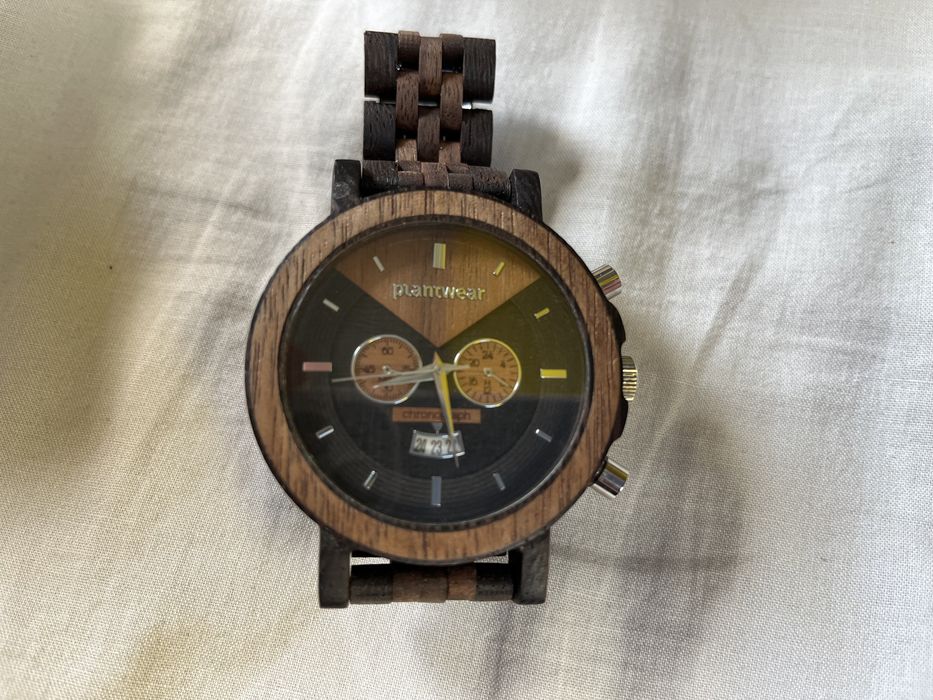 Zegarek męski Plantwear Select Chronograph Wenge-Orzech 47