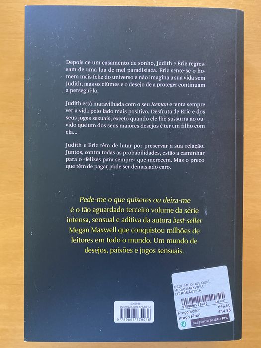 Vendo livro Pede-me p que quiseres ou deixa-me de Megan Maxwell