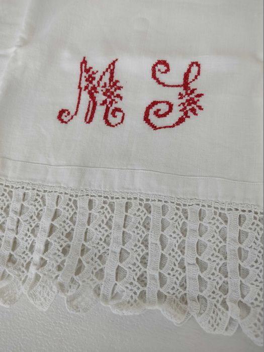 Toalha de Rosto Muito Antiga