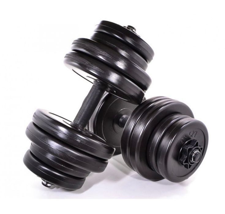 Супер пропозиція Гантелі розбірні 2шт по 16 кг набір