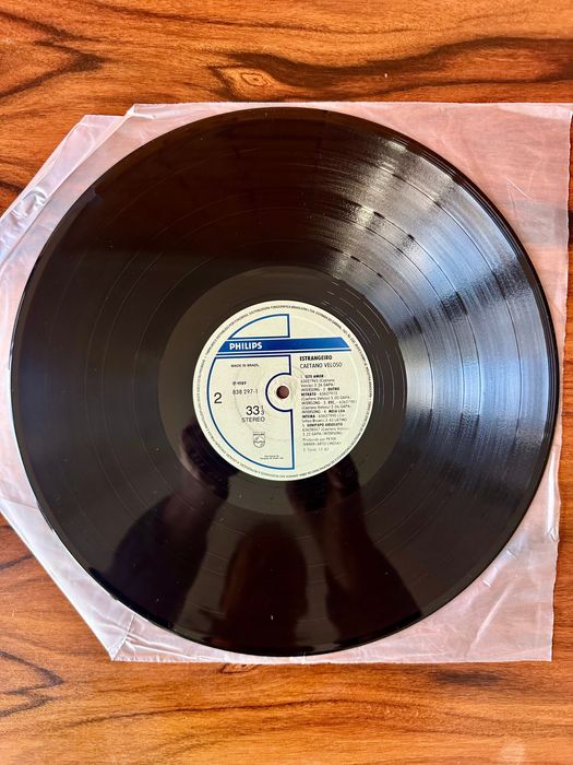 Disco vinil Caetano Veloso- Estrangeiro