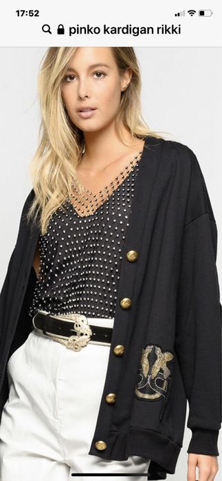 Pinko pasek skora nowy S długośc paska bez Klamry 88 cm do pierwszej d