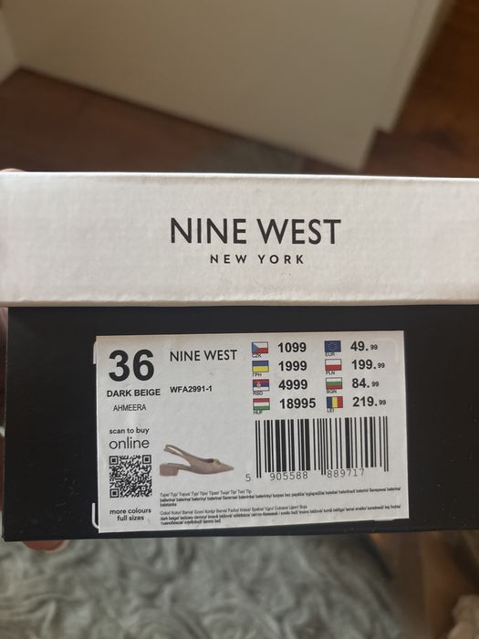 Buty Nine West nowe 36
