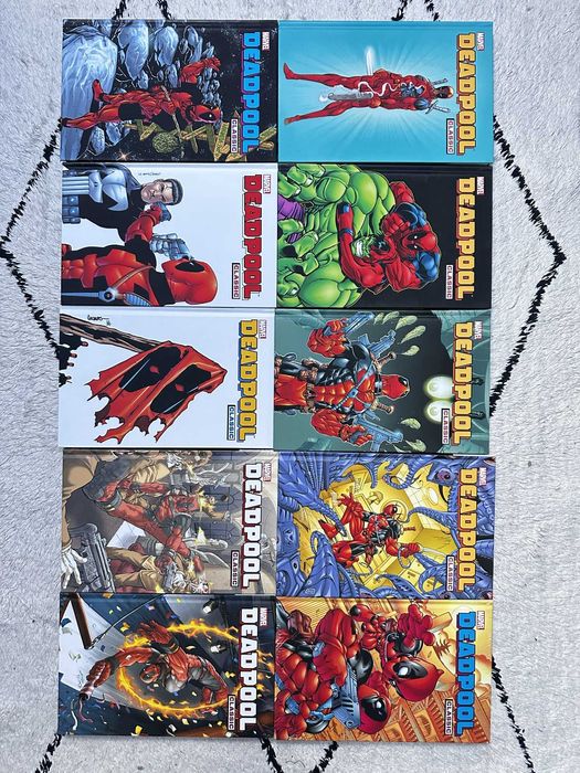 Deadpool Classic tomy 1 -10, komplet