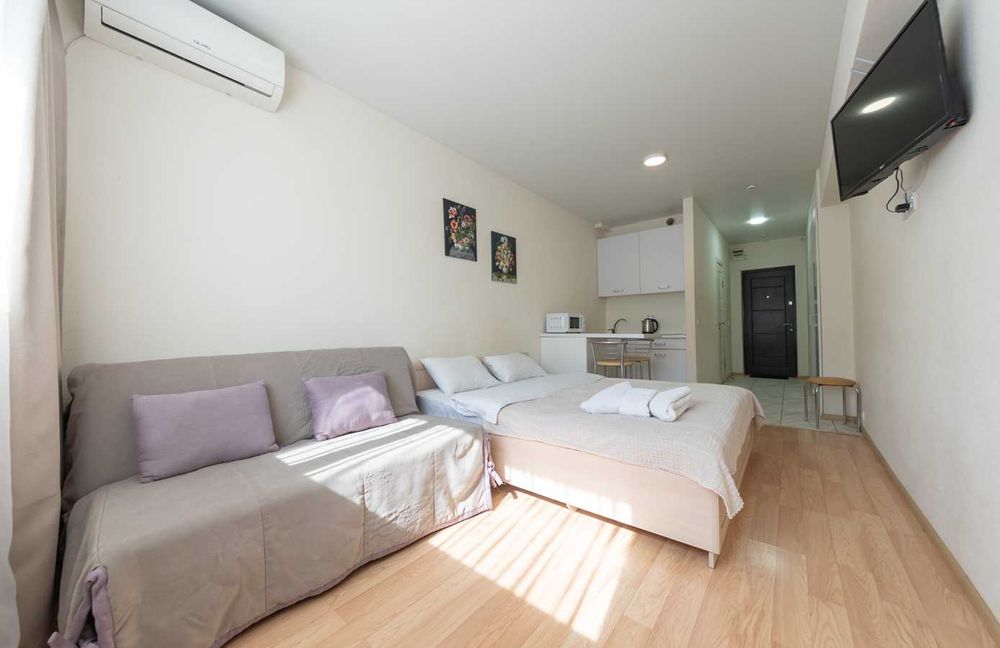 Здам подобово затишні апартаменти, біля метро.