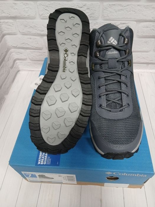 Трекінгові зимові кросівки Columbia  Ascend Mid Wp 2044271 Сірий