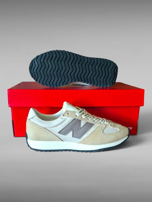 Жіночі ~ підліткові демісезонні кросівки з натуральної замші New Balance 471 Sand Beige + 2 пари шнурівок (36р/37р/38р/39р/40р/41р)