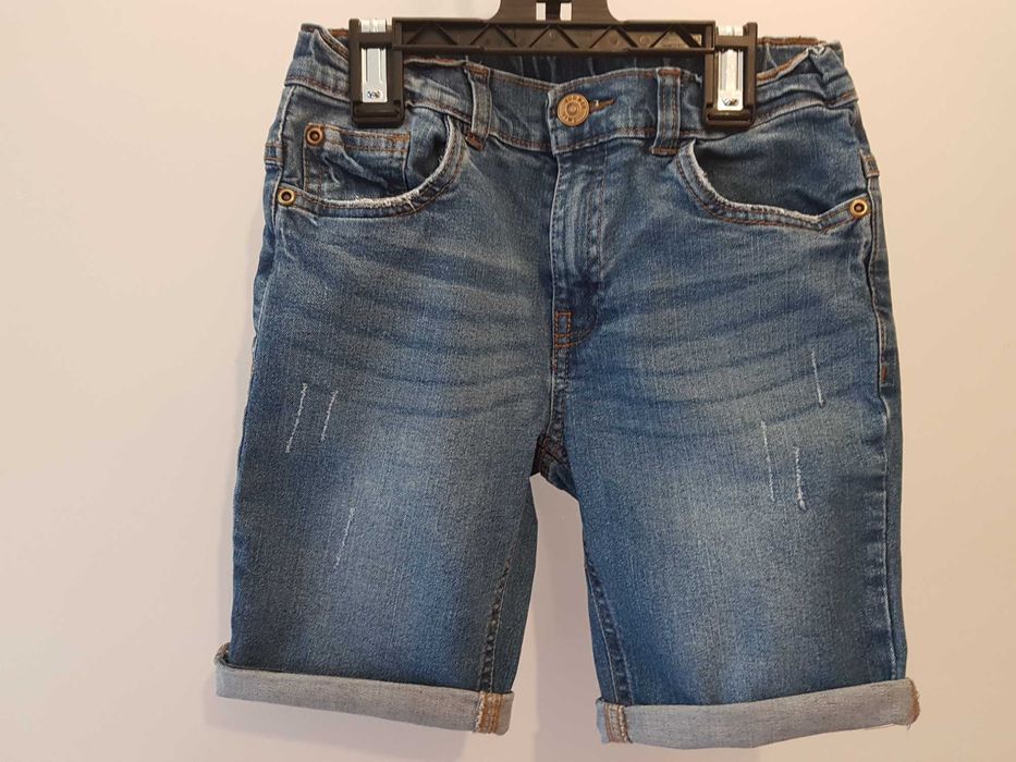 Spodenki jeansowe roz. 134