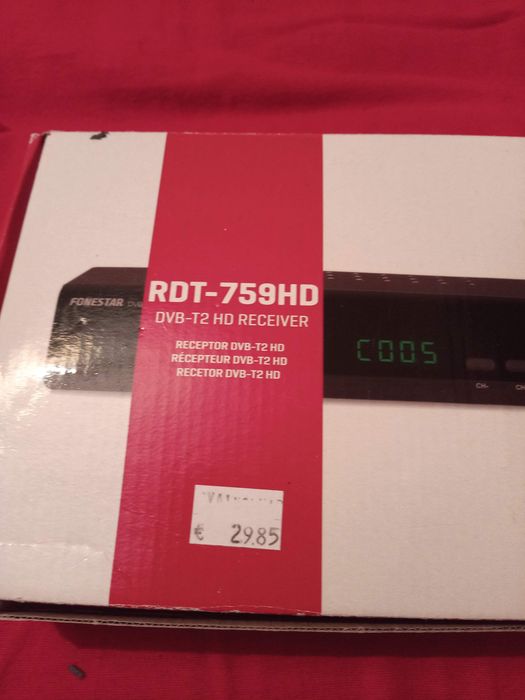 Receptor DVD - T2, com comando