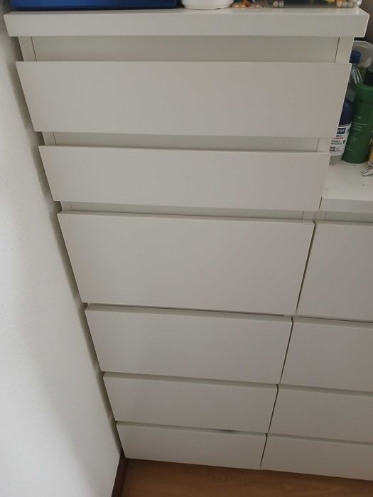 Camiseiro branco ikea malm