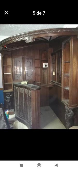 Bar de canto Madeira