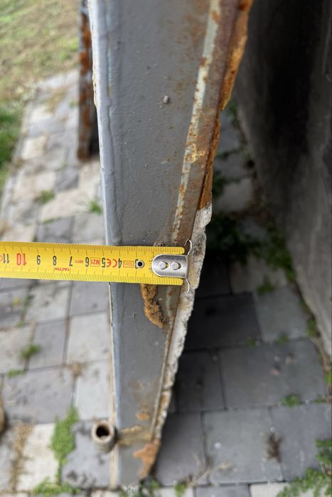 Ворота металеві міцні доставка