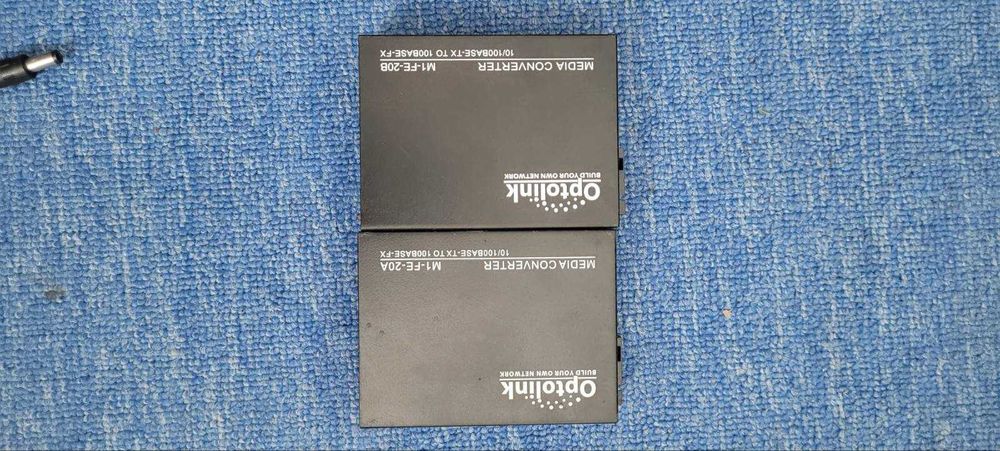 Медіаконвертер 1310/1550, 20км (optolink, step4net, slimca, dlink)