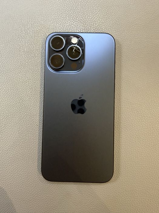 iPhone 15 pro max blue titanium 256