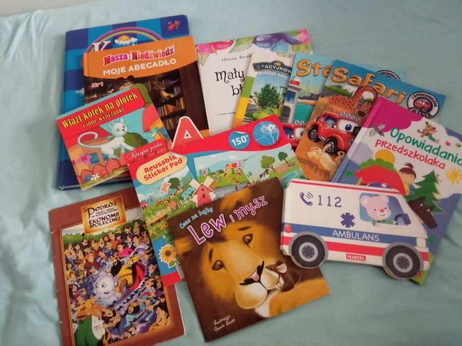 Zestaw książeczek dla dzieci