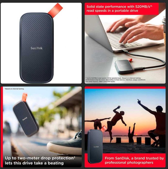 SSD externo 1TB Sandisk