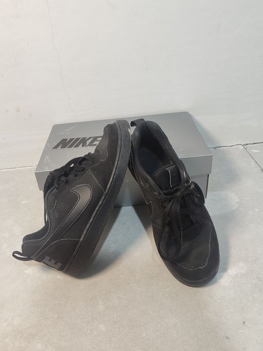 Nike Court Borough Low 839985-001, черные, размер 40 (25 см)
