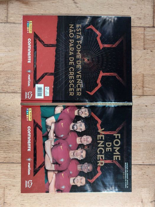 Caderneta de cromos "Fome de vencer 2022" - Completa