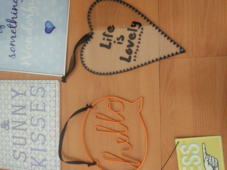 Placa decorativa