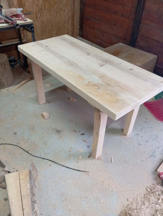 Piękne ławki biesiadne - ogród, działka, altana