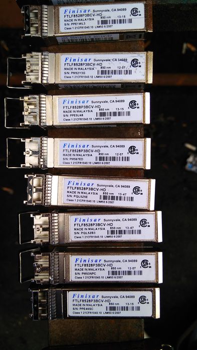 Finisar ftlx8571d3bcl 10gbase-sr/sw Sfp+