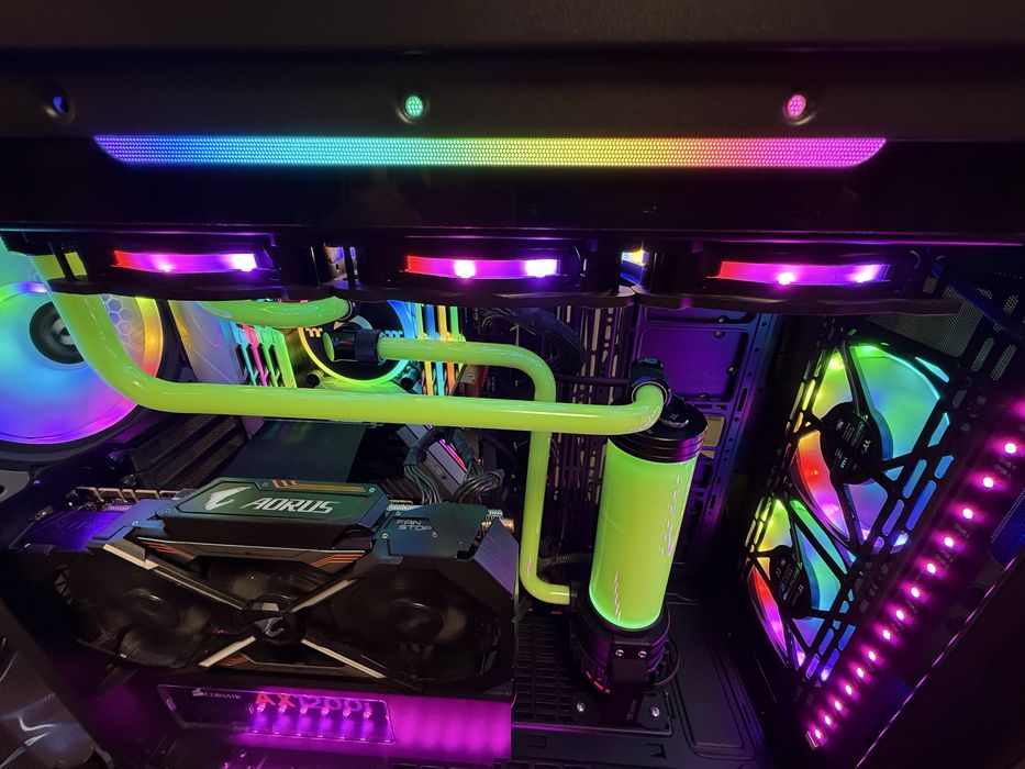 Геймерський кастомний системний блок core i9-7980 XE/3TB/1080TI/128GB