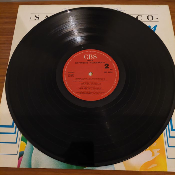 Disco Vinil LP Various – San Francisco (16 Êxitos Mágicos)