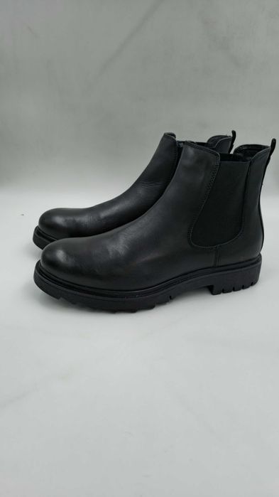 Botki męskie skórzane ANDRE PORTIC  sztyblety  R.44 AN73R