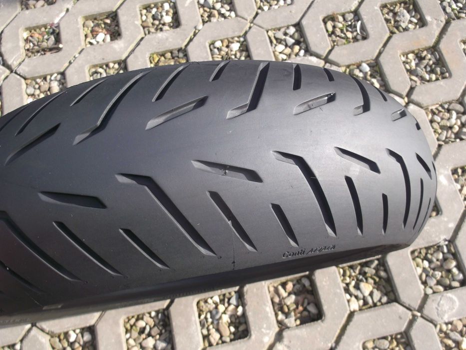opona 180/55ZR17 Continental Conti Road Attack 4 dot5023 5mm fz6 gsf cbr r1