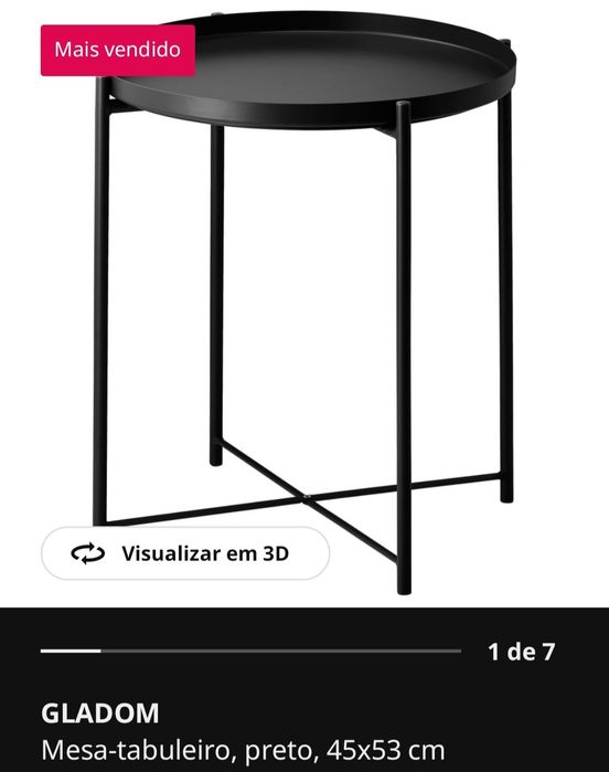 Conjunto de Móveis IKEA VITTSJÖ