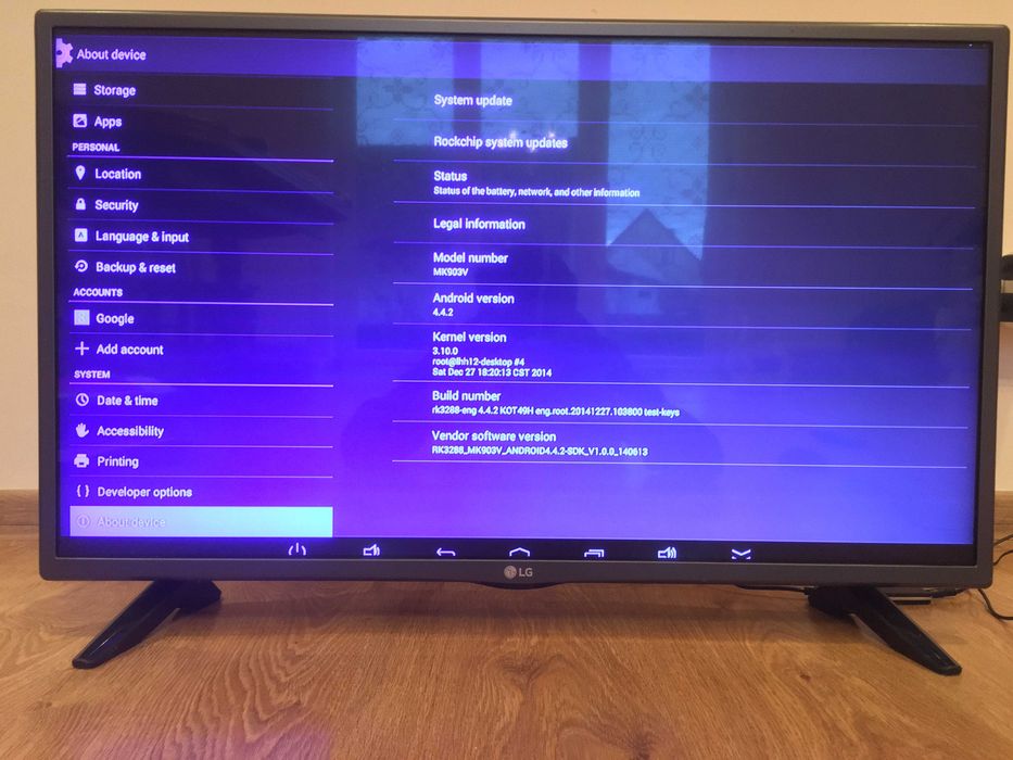 MK903V RK3288 QuadCore 2GB RAM 8GB ROM AP6330