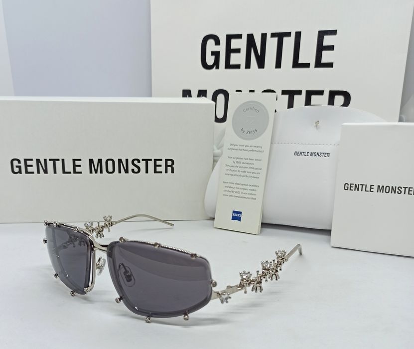 リミットメイカー　ピクセル銀河　陰キャグロー　管YOU祭　オリカラセット Gentle Monster Tiara очки женские серые в серебристом метал с