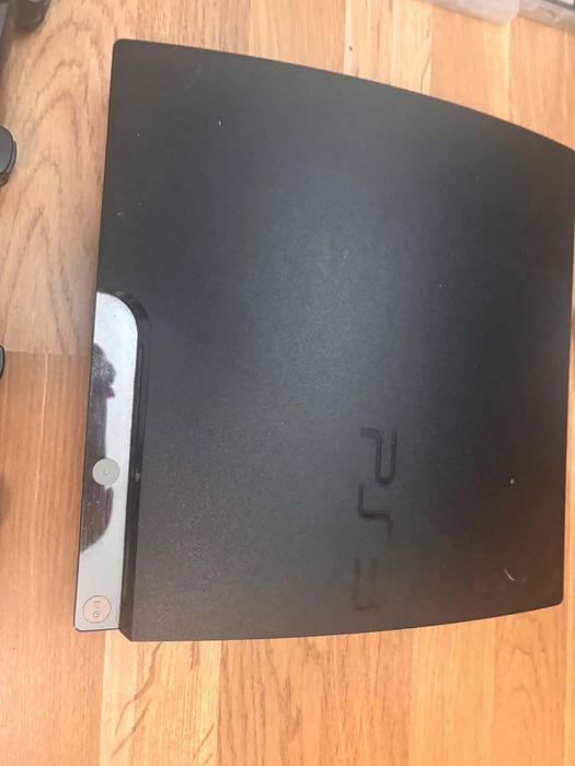 Play station PS3 Slim konsola, kable, 30+ gier, 2pady, 2 PS MOVE kamerka
