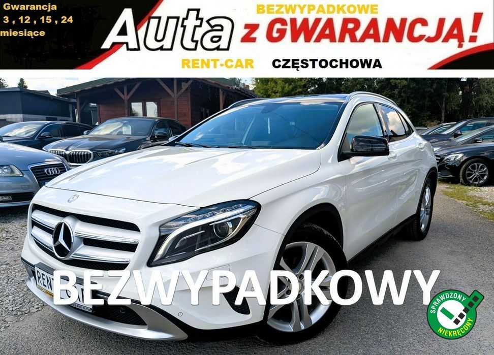 Mercedes-Benz GLA 2.2CDi*136PS*OPŁACONY Bezwypadkowy*4x4Matic*Serwis*GWARANCJA24Miesiące