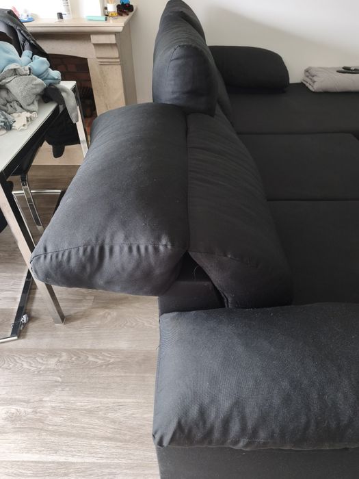 Vendo sofá preto