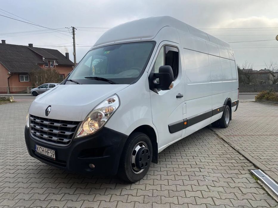 Renault Master L4H3  Max * 2.3 Dci 150km * Bliźniak * Jeden Wł. 8 Lat * Hak 3t
