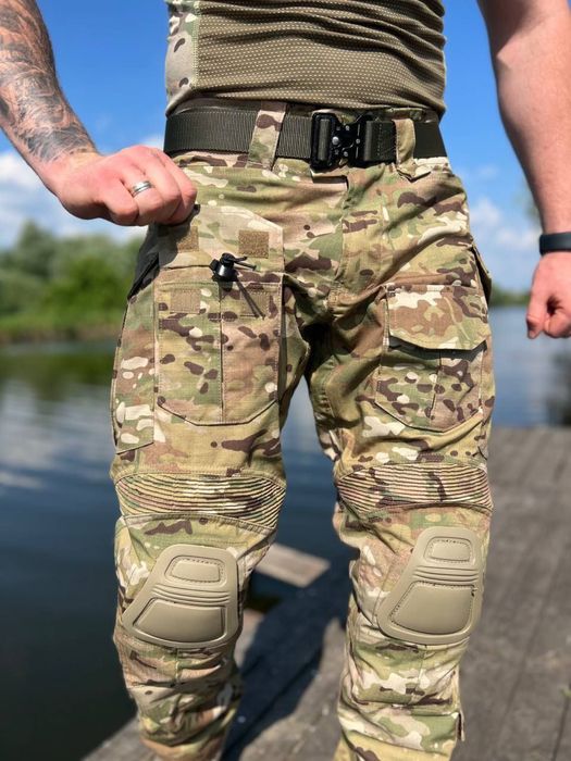 Тактичні штани з наколінниками IDOGEAR G3 мультикам оригінал S-2XL