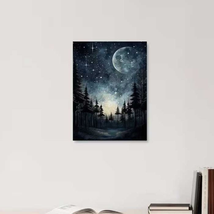 Obraz na płótnie las