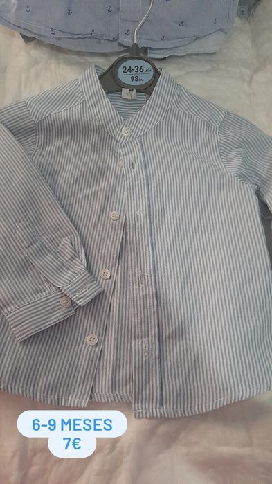 Camisas de bebê e