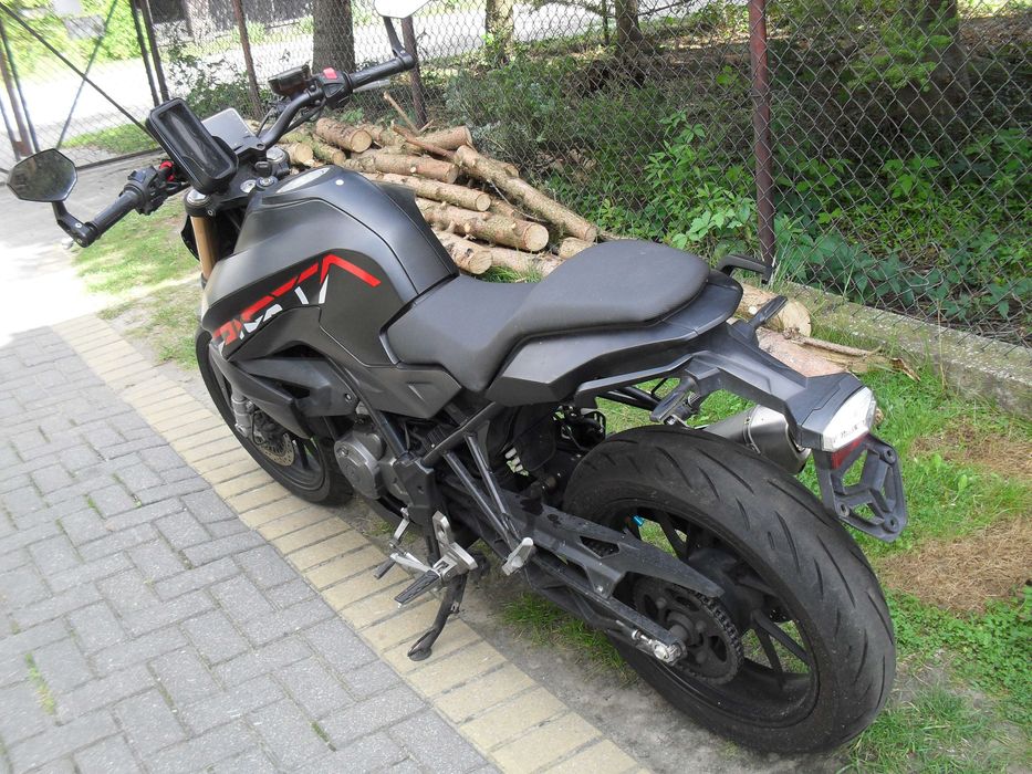 motocykl katogoria B hanway online furious 125 pista akrapovic abs 4t , ktm duke 125 barton junak
