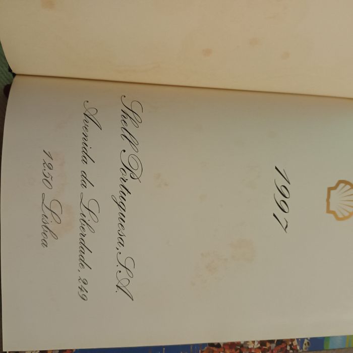 Agenda muito antiga da shell